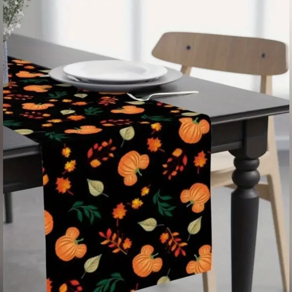 Mickey Mouse holiday pumpkin 🎃 Table Runner 13x72 inches